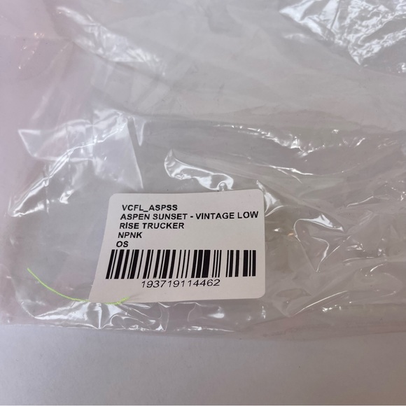 NWT Aviator Nation Pink Trucker Hat Aspen Sunset Rainbow embroidered patch - Picture 4 of 16